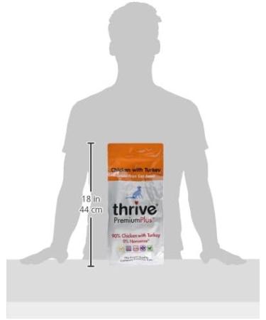 thrive Cat PremiumPlus Dry Food- CHICKEN with TURKEY 1.5kg - Buy Online on GoSupps.com