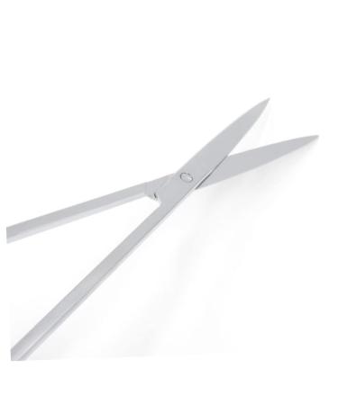 Minkissy wave scissors Long straight scissors aquascaping tools tools for aqua plants aquarium steel scissors scissors with long grip fabric scissors of straight cut metal as shown