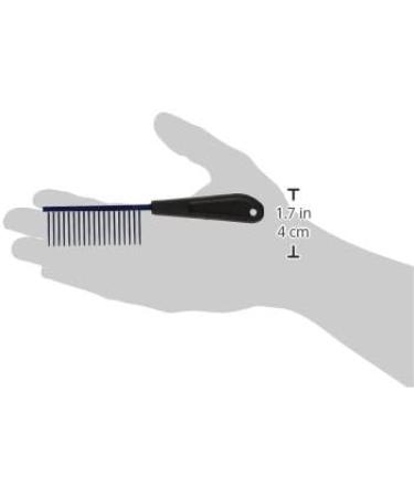 Resco Professional Antistatic Dog & Cat Comb - Coarse Candy Blue - Ideal for Fur Care Steel Pencils & Rough Tooth Spacing | International Shipping Available - Buy Online on GoSupps.com