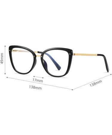 Buy Qinzhenz Anti-Blue Light Reading Glasses for Men & Women - Apricot +200 - Protect Your Eyes Online - Buy Online on GoSupps.com