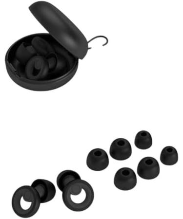Noise Reduction Ear Plugs - Ultra-Comfy Reusable Hearing Protection for Sleep Travel & Focus | Customizable Fit | 24dB Noise Control - Buy Online on GoSupps.com