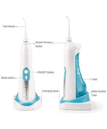 Water Flosser Professional Cordless Oral Irrigator - Portable Rechargeable IPX7 Waterproof 3 Modes for Home & Travel - Ideal for Braces & Bridges Care - Buy Online on GoSupps.com