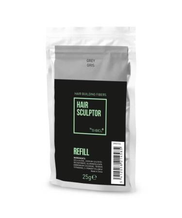 Sibel Hair Sculptor Hair Building Fibers Grey Refill 25gr