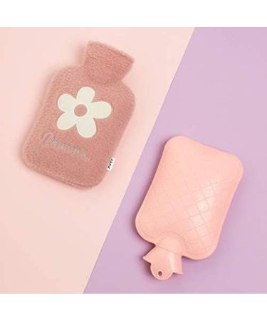 Olotu Cute Hot Water Bottle - Fluffy Cover Heat Pack for Menstrual Cramps & Neck Relief | Creative Gift - Buy Online on GoSupps.com