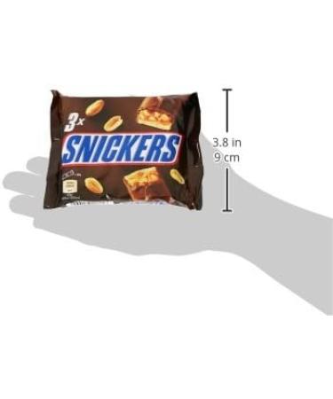 Snickers - Pack of 3 Snickers Bars - Buy Online on GoSupps.com
