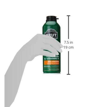 Brut Tri Guard Shaving Lotion with Aloe & Vitamin E - Original Fragrance - 9.5 oz - Buy Online on GoSupps.com