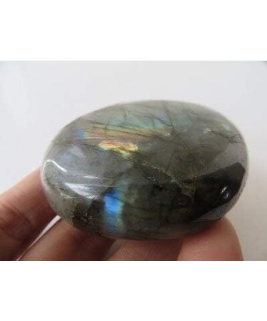 109g Rare Natural Flash Labradorite Crystal Gem Stone Original Reiki JZIGTDEM - Buy Online on GoSupps.com