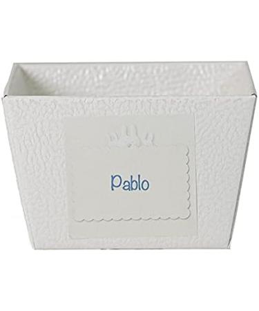 Personalized Newborn Gift Basket - Blue Birth Gift Set with Bib & Shocker (0-6 Months) - Buy Online on GoSupps.com