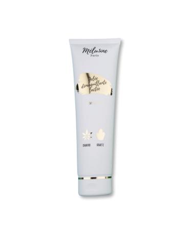 MELUSINE COSMETICS M lusine Cosmetics - Make-Up Remover Milk - Hemp Jelly - Deep Cleansing - Radiant Complexion - For All Skin Types - Natural Ingredients - Hemp - Quartz Extracts - Yuka Excellent - 100 ml