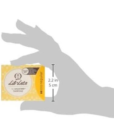 Buy Lil-Lets 10 Smartfit Tampons Regular | 10 Pack - Comfort & Protection Worldwide Shipping - Buy Online on GoSupps.com