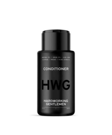 Hardworking Gentlemen Conditioner for Men  Includes Marine Extracts  Argan Oil  Aloe Vera  and Vitamins to Soothe  Hydrate and Protect Hair