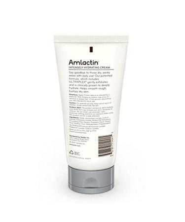 AmLactin Ultra Smoothing Hydrating Cream 4.9 Oz Tube - Hand & Body Moisturizer for Dry Skin - Buy Online on GoSupps.com