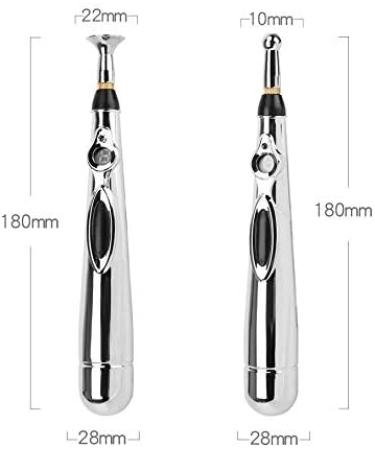 TKMARS Electric Acupressure Pen - Acupuncture Pen with 3 Massage Heads for Neck Shoulder Waist & Foot Relief | International Shipping - Buy Online on GoSupps.com