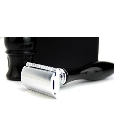 EN Safety Razor & Synthetic Hair Brush Gift Set - Perfect for a Luxurious Shaving Experience | International Shipping Available - Buy Online on GoSupps.com