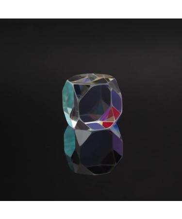 20mm Optical Glass RGB Prism for Science Teaching & Photography - Cabin Shape, Dispersion Effect - Window Decoration & Physical Lessons - Buy Online on GoSupps.com