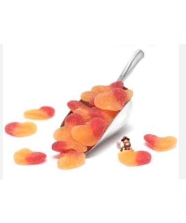 2 x CandyCrave Fizzy Peach Hearts Fizzy Coated Jelly Sweets Delicious Tasty And Twisty Treat Gift Hamper - Buy Online on GoSupps.com