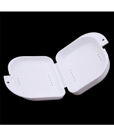 HTPPZJR White Orthodontic Dental Retainer Box | Fall Mundsprung Storage Container for International Shipping - Buy Online on GoSupps.com