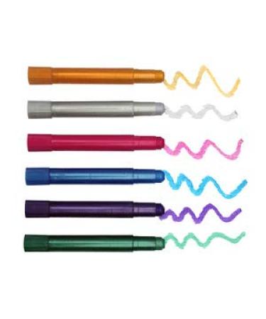 Jumbo Hair Chalk Pens for Kids - Washable, Scented, 12 Bright Colors - Perfect Gift for Party, Toy, Birthday - 200% More Color Per Pen - Buy Online on GoSupps.com
