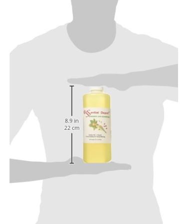 Organic Castor Oil - 32 oz HDPE Sealed Container with Resealable Cap - Buy Online on GoSupps.com