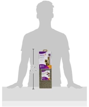 SmartyKat Scratch Up Hanging Corrugated Cat Scratcher | Catnip Infused | Promotes Healthy Nail Growth | Single Pack - Buy Online on GoSupps.com
