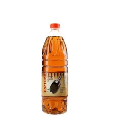 Fortune Premium Pure Mustard Oil (Kachi Ghani) 1L - Fortune Premium Kachi Ghani Pure Mustard Oil Gives You a fine Balance Between Great Taste and Good Health