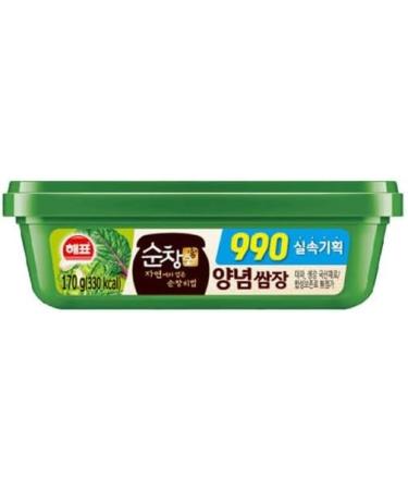 SAJOHAEPYO) 12 DIFFERENT SSAMJANG (SEASONED SOYBEAN PASTE) 170G - Buy Online on GoSupps.com