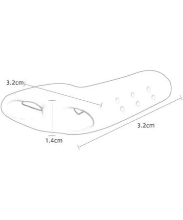 Deaver Toe Spreader - Small Double Hole Separator for Overlapping Toes | 3 Pairs Gel Protectors & Ring Correction - Buy Online on GoSupps.com