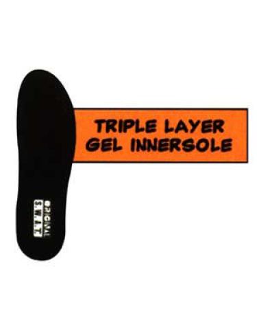 Original SWAT Gel Insoles Men's Size 11 A54-110-BLK