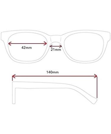 Rainbow Retro Round Reading Glasses for Men & Women - 60s Lennon Style (+2.00D) | International Shipping - Buy Online on GoSupps.com