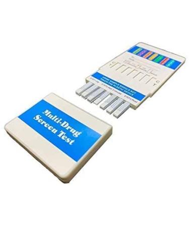10 Panel Urine Test Dip Cards One-Step Rapid Detection Test Kit Displays Results Within Minutes! (Single Pack)