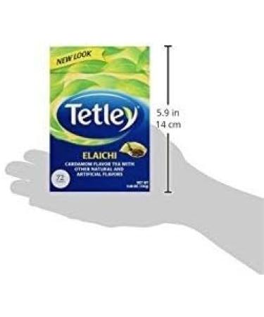 Tetley Elaichi Tea - NEW! (72 tea bags) by Tetley - Buy Online on GoSupps.com