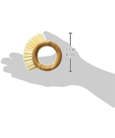 Full Circle The Ring Fruit and Vegetable 2 in 1 Fruit & Vegetable Cleaning Brush  Small (Pack of 1)  White - Buy Online on GoSupps.com