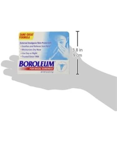 Boroleum 6 tube pack - Skin Protectant and Analgesic Ointment for Nasal Soreness - - Buy Online on GoSupps.com