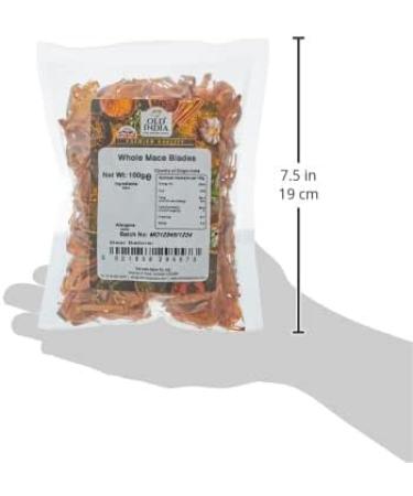 Old India Whole Mace Blades 100g - Premium Quality Mace Spice - Buy Online on GoSupps.com