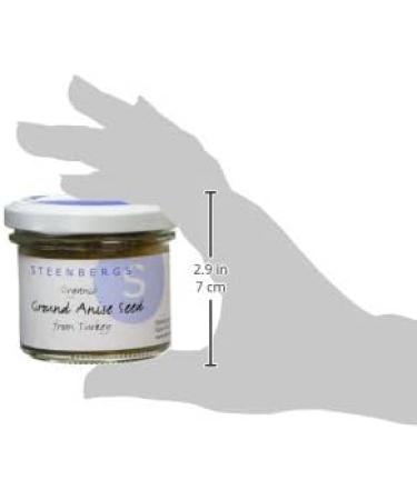 Steenbergs Organic Ground Anise Seed Powder 45g - Standard Jar | Buy Online - Buy Online on GoSupps.com