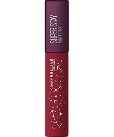 Maybelline New York Superstay Matte Ink Zodiac Lipstick - Limited Edition Shade 115 Founder | Long-Lasting Matte Finish | International Shipping - Buy Online on GoSupps.com