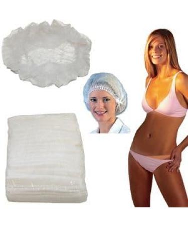 TCP Global Disposable Hair Cap - Lightweight & Breathable Hair Net for Airbrush Tanning - 100 Pack - Buy Online on GoSupps.com