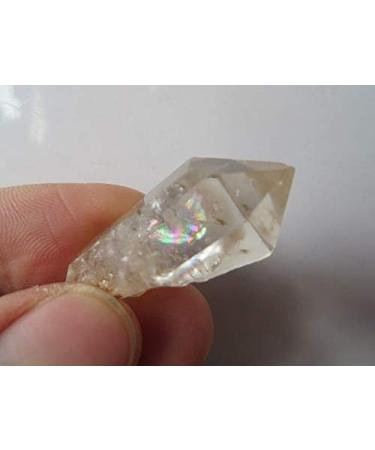 10 Tibet Water Clear Quartz Crystal Herkimer Diamond W Great Rainbows ningxiao - Buy Online on GoSupps.com