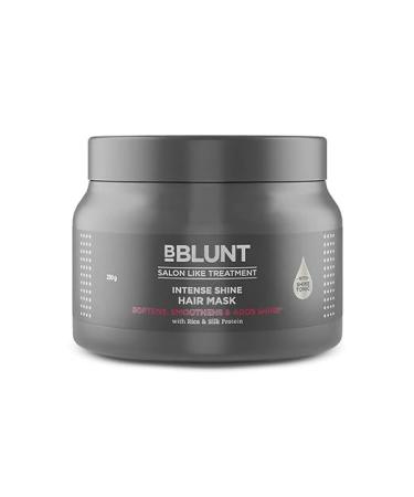 BB_LU_NT Intense Shine Hair Mask with Rice & Silk Protein for Softer Smoother & Shinier Hair - 250 g