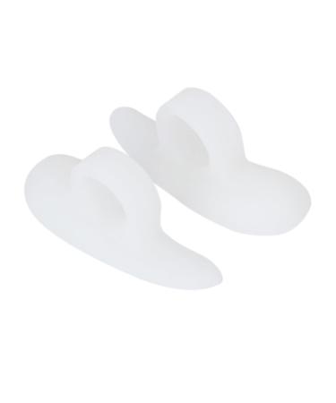 HEALEEP Gel Bunion Toe Separator Pair - Corrective Support for Bunion Straightening, Hammer Toe Relief - White Insole Eversion Pad - Buy Online on GoSupps.com