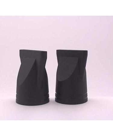 2PCS Plastic Salon Hair Dryer Nozzle Replacement - Narrow Concentrator Blow Drying Nozzle Black - Buy Online on GoSupps.com