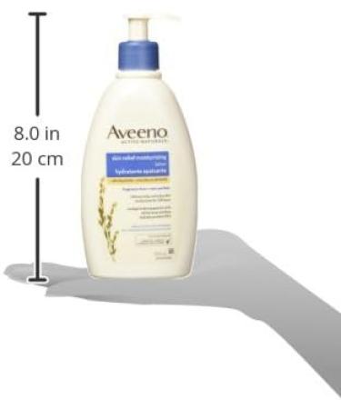 Aveeno Skin Relief Moisturizing Body Lotion With Natural Shea Butter & Triple Oat Complex Unscented Moisturizer for Extra Dry Itchy or Sensitive Skin Fragrance Free 354mL (Packaging May Vary) 354 ml (Pack of 1) Body Lotion - Buy Online on GoSupps.com