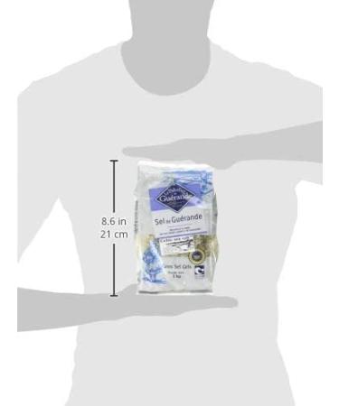 Celtic Grey Sea Salt Coarse - Guerande Gros Sel Gris 1kg (Pack of 1) - Buy Online on GoSupps.com