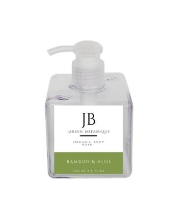 Jardin Botanique Bamboo & Aloe Organic Body Wash (8oz Bottle) 8 Ounce Bottle