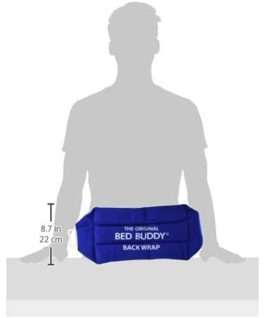 Bed Buddy Back Wrap Heat Pad - Microwaveable Heating Pad for Back, Neck, and Muscle Pain - Buy Online on GoSupps.com