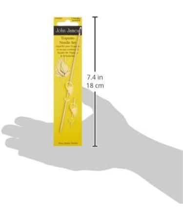 Colonial Needle John James Trapunto Needles - Pack of 3 - Buy Online on GoSupps.com