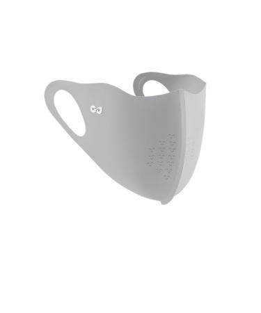 NAERTFD sun protection mask summer lady's full face-sun protection mask breathable ice sile veil outdoor sports sun protection mask 1 piece (size: light gray_ average size)