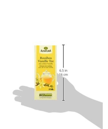 Alnatura Organic Rooibos Vanilla Tea - 20 Bags (30g) | Authentic Vanilla Flavor | Shop Internationally - Buy Online on GoSupps.com