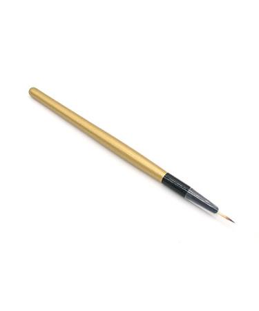 Fpoqbod Eyeliner Brush Makeup Brush Eyeliner Cosmetic Makeup Tool (Gold)