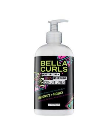 Bella Curls Coconut & Honey Hair Product Combo Set - Moisturizing and Nourishing (Masque, Leave-In Conditioner, Shampoo, Conditioner) - Buy Online on GoSupps.com